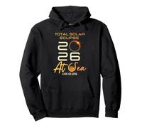 Total Solar Eclipse 2026 At Sea Cruise Ship Family Match Sudadera con Capucha