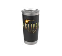 Total Solar Eclipse 2026 Iceland Spain 08 12 2026 Totality Vaso térmico de acero inoxidable de doble pared