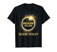 Total Solar Eclipse 2026 Totality Greenland Apparel Camiseta