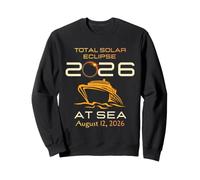 Total Solar Eclipse At Sea August 12 2026 Eclipse Cruise Sudadera