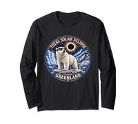 Total Solar Eclipse Greenland 2026 Polar Bear Eclipse Chaser Manga Larga