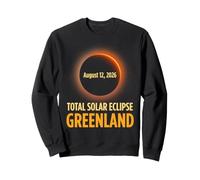 Total Solar Eclipse Greenland August 12 2026 Arctic Eclipse Sudadera