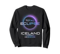 Total Solar Eclipse Iceland 8 12 2026 Totality Astronomy Sudadera