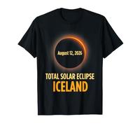 Total Solar Eclipse Iceland August 12 2026 Eclipse Chaser Camiseta