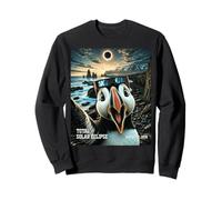 Total Solar Eclipse Iceland Puffin Selfie August 12 2026 Sudadera
