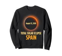 Total Solar Eclipse Spain August 12 2026 Eclipse Chaser Sudadera