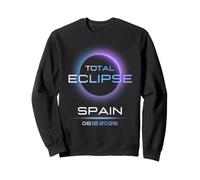 Total Solar Eclipse Spain August 12 2026 Total Eclipse Spain Sudadera