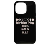 Total Solar Eclipse Trilogía Camino de la Totalidad Tops y Cosas Carcasa para iPhone 13 Pro