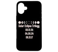 Total Solar Eclipse Trilogía Camino de la Totalidad Tops y Cosas Carcasa para iPhone 16 Plus