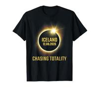 Total Solar Iceland Eclipse 2026 Chasing Totality Camiseta