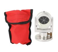 Total Station Mini Prisma Vidrio K9 de 25,4 mm Prisma topográfico de alta precisión para topografía Túneles Metro Presas ferroviarias Rampas empinadas Aleación de aluminio Ligero