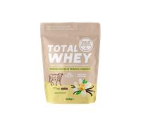 Goldnutrition Total Whey Proteina 260g, Vainilla, Aumenta y Conserva Músculos