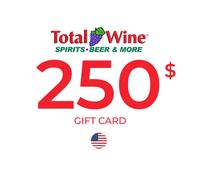 Total Wine & More Gift Card 250 USD Key - UNITED STATES