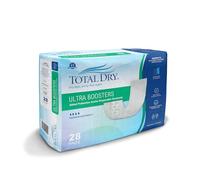 TotalDry Ultimate Booster Pads para mujeres y hombres, almohadillas de incontinencia aprobadas por la FSA HSA para protección moderada de control de la vejiga, almohadillas de incontinencia de máxima