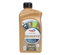 TotalEnergies Ineo Xtra Dynamics 0W-20 - Aceite de motor completamente sintético - Economía de combustible óptima y compatibilidad híbrida, protección del motor con tecnología de moléculas polares - 1