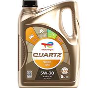 TotalEnergies Quartz 9000 NFC 5W-30, aceite de motor gasolina y diésel, 5 litros