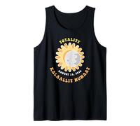Totalidad del Eclipse Solar de Groenlandia 12 de Agosto de 2026 Camiseta sin Mangas