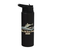 Totalidad en el mar 08 12 26 Total Eclipse Solar Sky Watchers Stainless Steel Insulated Water Bottle
