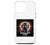 Totalidad Total Solar Agosto 12 2026 Eclipse Divertido Divertido Macoon Carcasa para iPhone 12 Pro MAX