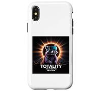 Totalidad Total Solar Agosto 12 2026 Eclipse Divertido Divertido Macoon Carcasa para iPhone X/XS