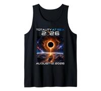 Totality At Sea 2026 Total Solar Eclipse Cruise Ship August Camiseta sin Mangas