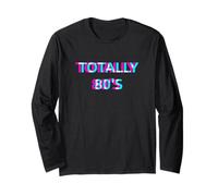 Totally 80s Retro 1980s Music Disco Rave Theme Party Manga Larga