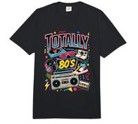 Totally 80s Retro Nostalgia Cultura Pop Diversión Fiesta Retroceso Comfort Colors Adult Heavyweight T-Shirt