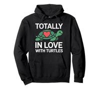 Totally in Love with Turtles Cute Turtle Designs para mujer Sudadera con Capucha