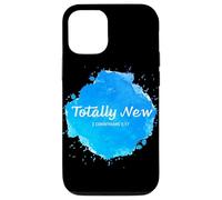 Totally New - Christian Faith Baptism 2 Corinthians 5:17 Carcasa para iPhone 12/12 Pro
