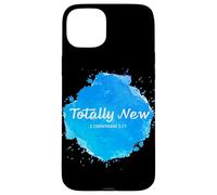Totally New - Christian Faith Baptism 2 Corinthians 5:17 Carcasa para iPhone 15 Plus