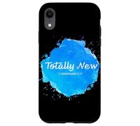 Totally New - Christian Faith Baptism 2 Corinthians 5:17 Carcasa para iPhone XR