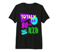 Totally RAD 80's Kid Birthday 1980s 1980's 80s Cita Diciendo Camiseta Premium