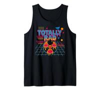 Totally RAD Funny 80s Retro Radical Radiation Hazmat Humor Camiseta sin Mangas