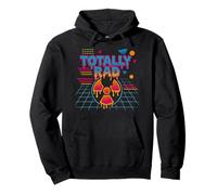 Totally RAD Funny 80s Retro Radical Radiation Hazmat Humor Sudadera con Capucha