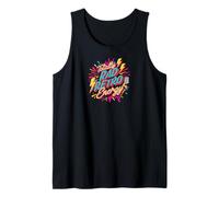 Totally Rad Retro Energy 80s 90s Vibes Camiseta sin Mangas