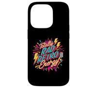 Totally Rad Retro Energy 80s 90s Vibes Carcasa para iPhone 14 Pro