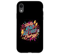Totally Rad Retro Energy 80s 90s Vibes Carcasa para iPhone XR
