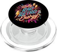 Totally Rad Retro Energy 80s 90s Vibes PopSockets PopGrip para MagSafe
