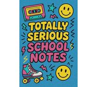 Totally Serious Bullet Journal - Retro 90’s Grid Notebook | Neon Planner with Cassette & Roller Skate Doodles: Fun retro-inspired grid notebook for ... - perfect for students and creatives.