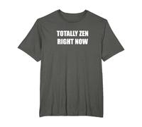 Totalmente zen ahora mismo Camiseta, Hombre tallas grandes, Asfalto, 3X Alto