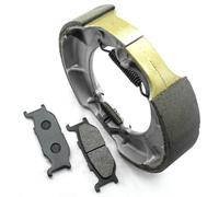 Totas de Freno y Kit de Zapatos para XVS650 Drag 1997-2003 V-650 2004-2019 XVS650A 1998-2010 Fragos Traseros Delanteros compatibles con Varios Modelos(Whole Set)