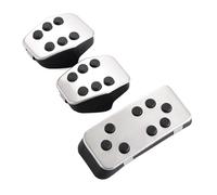 Totas de Pedal de Acero Inoxidable de Estilo de automóvil Monte for Ford Focus 2 Focus 3 Focus 4 MK2 MK3 MK4 RS ST 2005-2017 Accesorios de Auto