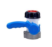 Tote Adapter Valve, 2.4-Inch Coarse Thread Connector, Silicone Gasket Attached, 5.16x2.44 Inches, Heavy Duty Fittings, Ideal for Beginners, Professionals, Tank