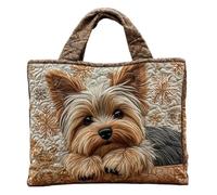 Tote Bag - Cute Animals Pouch, Large Capacity Purse, Lightweight Shoulder Pack, Daily Storage Organization Function, Travel Fashion Category, Fabric Canvas Piece For Women Office Work Desktop