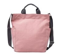 Tote bag damen 28 * 35 * 13cm handtasche Segeltuch Unisex Handtasche Strandtasche Badetasche canvas mit zwei seitliche offene tasche einkaufstasche Shopper Umhängetasche Schultertasche Crossbody Bag