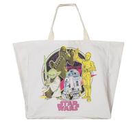 Tote bag reversible Star Wars con diseño de Stormtroopers y naves galácticas | Bolsa ecológica reutilizable de tela para compras o uso diario