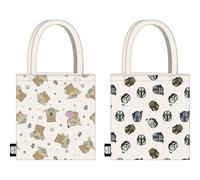 Tote bag reversible Star Wars con diseño de Stormtroopers y naves galácticas | Bolsa ecológica reutilizable de tela para compras o uso diario