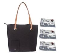 Tote para transportar vino,La bolsa de asas para vino de playa,Bolso de hombro resistente a la decoloración | Dispensador de 3 bebidas, bolso de hombro resistente a la decoloración, bolso para vino de