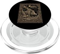 Tótem Celestial de la Carta del Tarot del jabalí PopSockets PopGrip para MagSafe