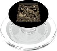 Tótem de Cartas del Tarot de Tortuga Marina Celestial PopSockets PopGrip para MagSafe
